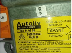 Recambio de centralita airbag para citroën saxo (s0, s1) 1.1 x, sx referencia OEM IAM 9631528780 550740800  2