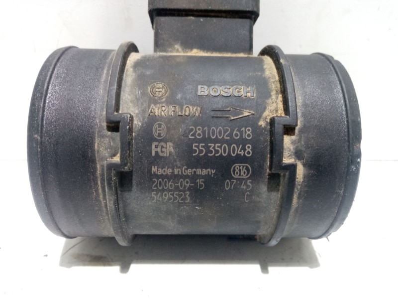 Recambio de caudalimetro para opel corsa d referencia OEM IAM 281002618  55350048
