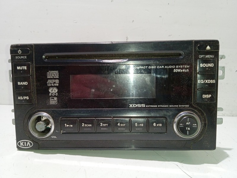 Recambio de sistema audio / radio cd para kia carnival ii (gq) 2.9 crdi referencia OEM IAM LACM5521EK  