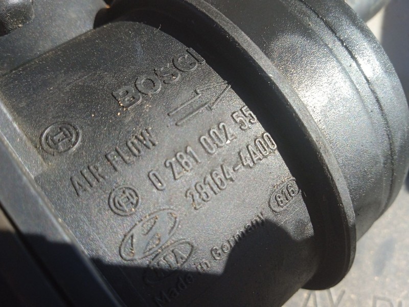 Recambio de caudalimetro para kia carnival ii (gq) 2.9 crdi referencia OEM IAM 281644A000 0281002554 