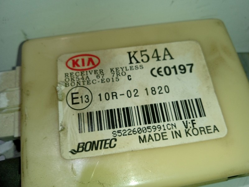Recambio de modulo electronico para kia carnival ii (gq) 2.9 crdi referencia OEM IAM 0K54A677  