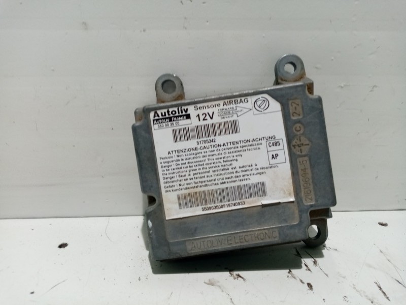 Recambio de centralita airbag para fiat doblo (119) 1.3 16v jtd cat referencia OEM IAM 550903500  