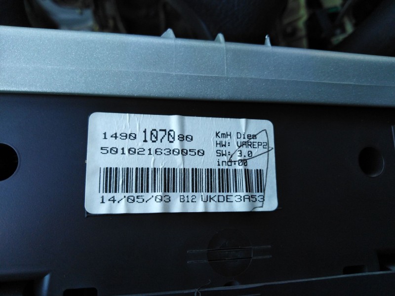 Recambio de cuadro instrumentos para citroën c8 2.0 hdi fap cat referencia OEM IAM 1490107080  