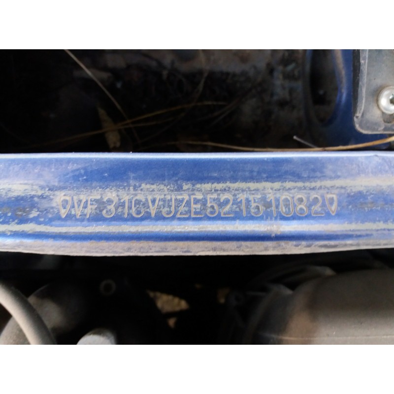 peugeot 106 (s2) 1.5 diesel cat (tud5 / vjx)   |   0.96 - ... | 1996 | 57 cv / 42 kw del año 1996