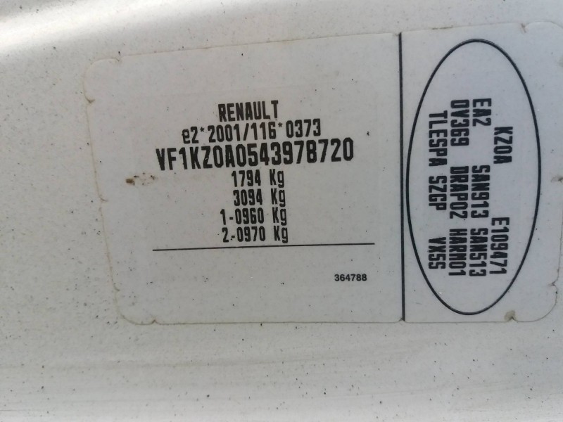 renault megane iii berlina 5 p 1.5 dci diesel cat   |   0.08 - ... | 2008 | 86 cv / 63 kw del año 2008