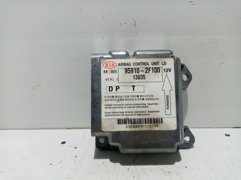 Recambio de centralita airbag para kia cerato 1.6 cat referencia OEM IAM 959102F100  