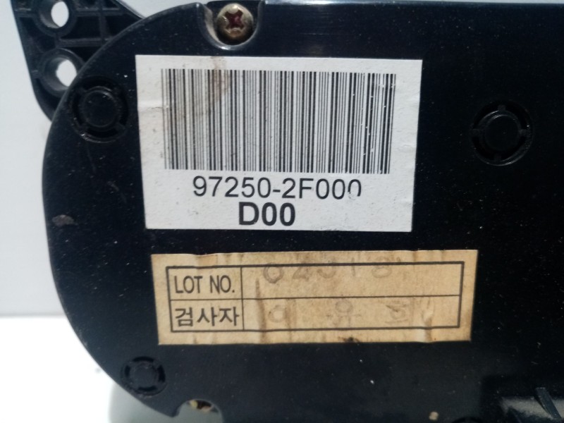 Recambio de mando calefaccion / aire acondicionado para kia cerato 1.6 cat referencia OEM IAM 972502F000  