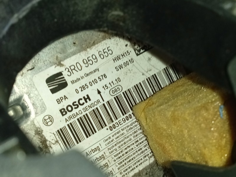 Recambio de centralita airbag para seat exeo st (3r5) 2.0 tdi referencia OEM IAM 3R0959655 0285010576 