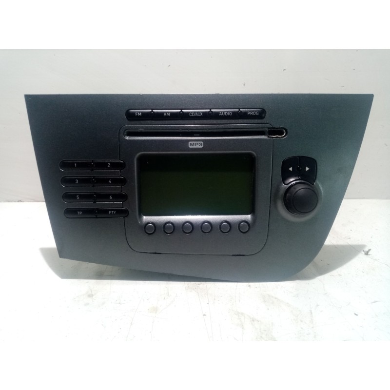 Recambio de sistema audio / radio cd para seat leon (1p1) 1.9 tdi referencia OEM IAM 1P1035186BN87  