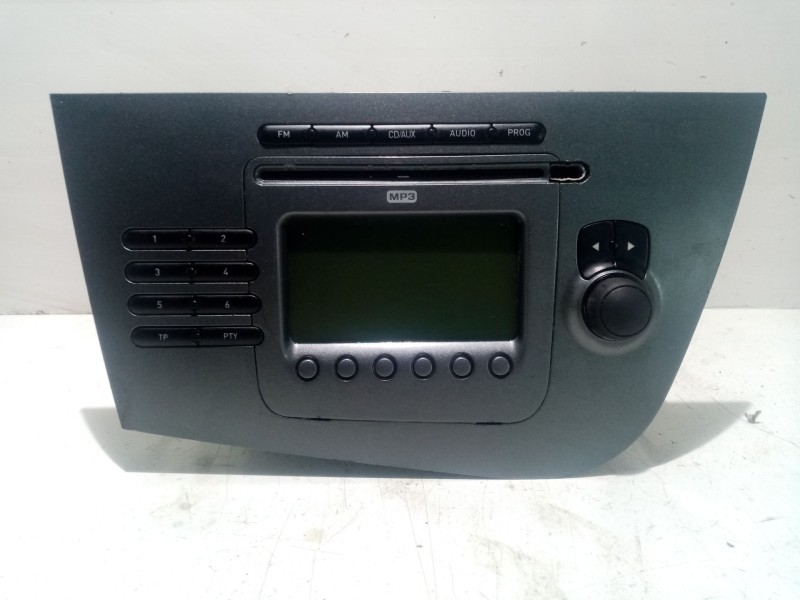 Recambio de sistema audio / radio cd para seat leon (1p1) 1.9 tdi referencia OEM IAM 1P1035186BN87  