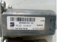 Recambio de motor elevalunas trasero izquierdo para seat leon (1p1) 1.9 tdi referencia OEM IAM 1K0959703N   2