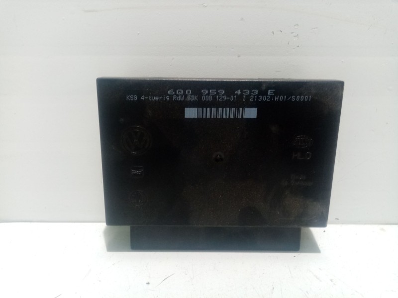 Recambio de modulo confort para skoda fabia (6y2/6y3) 1.4 referencia OEM IAM 6Q0959433E  