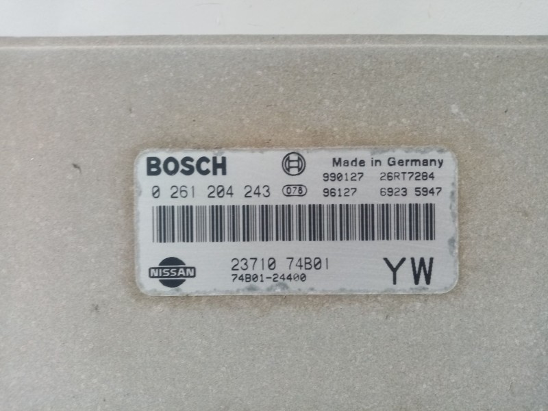 Recambio de centralita motor uce para nissan micra (k11) referencia OEM IAM 0261204243  