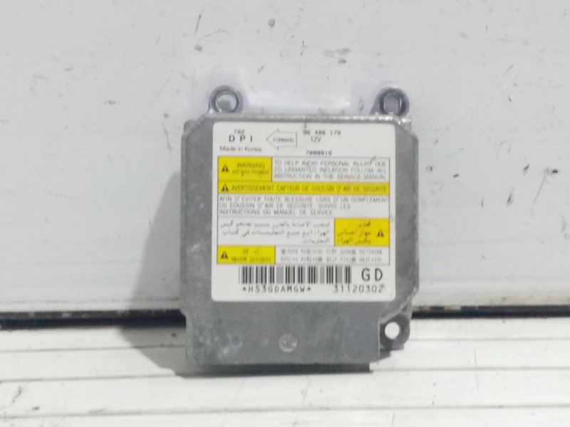 Recambio de centralita airbag para daewoo kalos referencia OEM IAM 7088816 96406170 