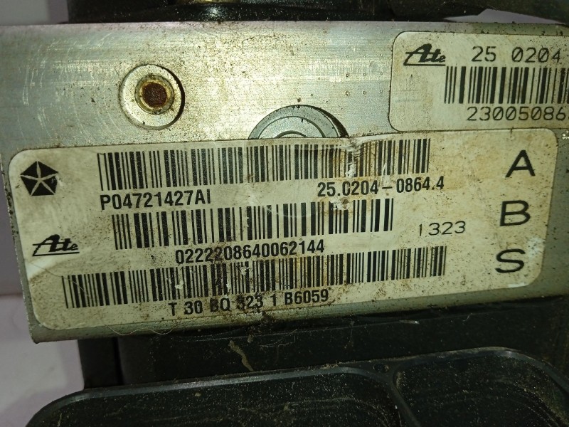 Recambio de abs para chrysler voyager (rg) 2.4 cat referencia OEM IAM P04721427AI 04686702AC 10051181861