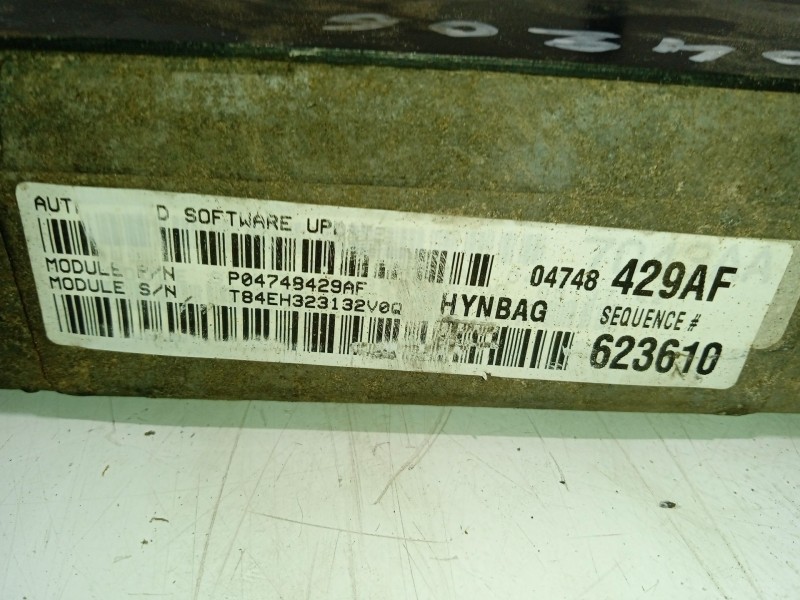 Recambio de centralita motor uce para chrysler voyager (rg) 2.4 cat referencia OEM IAM P04748429AF  