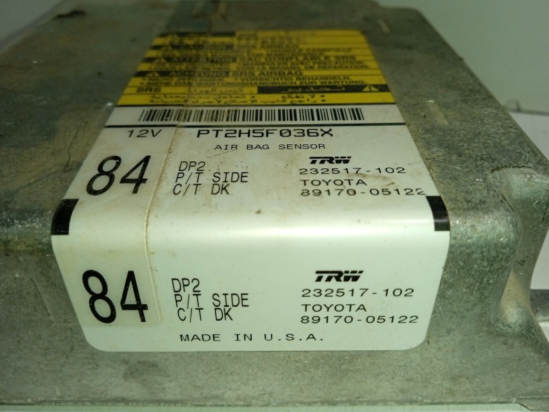 Recambio de centralita airbag para toyota avensis berlina (t25) 2.0 d-cat referencia OEM IAM 8917005122  
