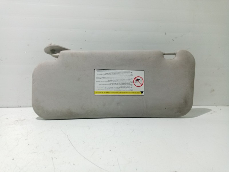 Recambio de parasol derecho para peugeot 207 referencia OEM IAM 16064158BJ  