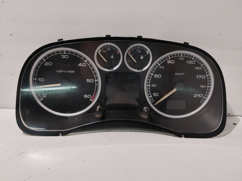 Recambio de cuadro instrumentos para peugeot 307 (s1) referencia OEM IAM 216553038X4 21655303-8 X4 216553038