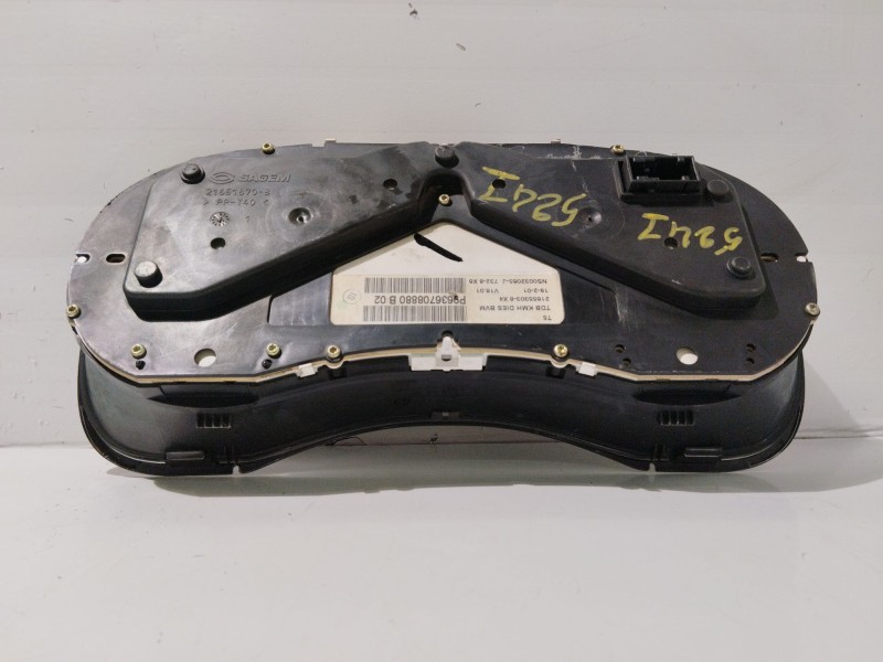 Recambio de cuadro instrumentos para peugeot 307 (s1) referencia OEM IAM 216553038X4 21655303-8 X4 216553038