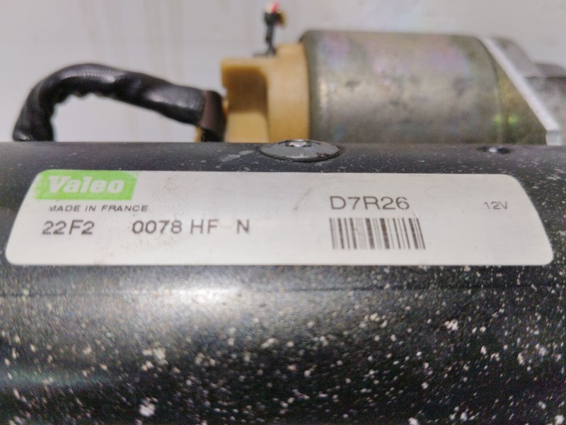 Recambio de motor de arranque para peugeot 307 (s1) referencia OEM IAM D7R26 CST15104AS 5802 M3