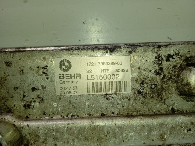 Recambio de radiador caja cambios para bmw x5 (e70) 3.0 d referencia OEM IAM 755338903  