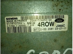 Recambio de centralita motor uce para ford fiesta v (jh_, jd_) 1.4 16v referencia OEM IAM 2S6A12A650SH S118107002L  2