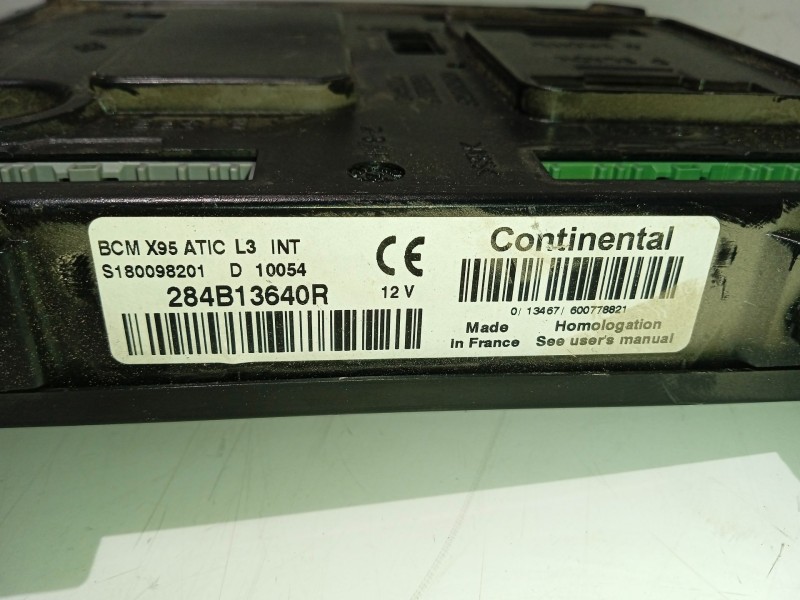 Recambio de centralita motor uce para renault megane iii grandtour (kz0/1) 2.0 tce (kz0k, kz1t) referencia OEM IAM KITINMOVILIZA