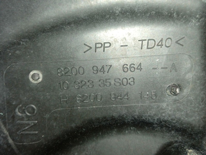 Recambio de caja filtro de aire para renault megane iii grandtour (kz0/1) 2.0 tce (kz0k, kz1t) referencia OEM IAM 8200947664  