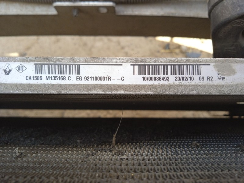 Recambio de condensador / radiador aire acondicionado para renault megane iii grandtour (kz0/1) 2.0 tce (kz0k, kz1t) referencia 