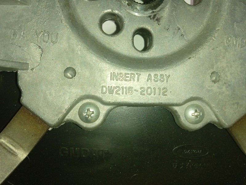 Recambio de volante para daewoo kalos sedán (klas) 1.4 referencia OEM IAM DW211520112  