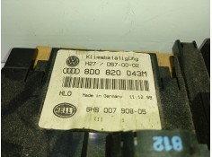 Recambio de mando climatizador para audi a4 b5 (8d2) 1.9 tdi referencia OEM IAM 8D0820043M   2