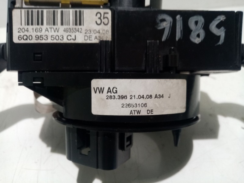 Recambio de mando multifuncion para seat ibiza iii (6l1) 1.9 tdi referencia OEM IAM 6Q0953503CJ  