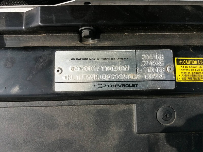 chevrolet epica 2.0 diesel cat   |   0.06 - 0.11 | 2006 - 2011 | 150 cv / 110 kw del año 2006