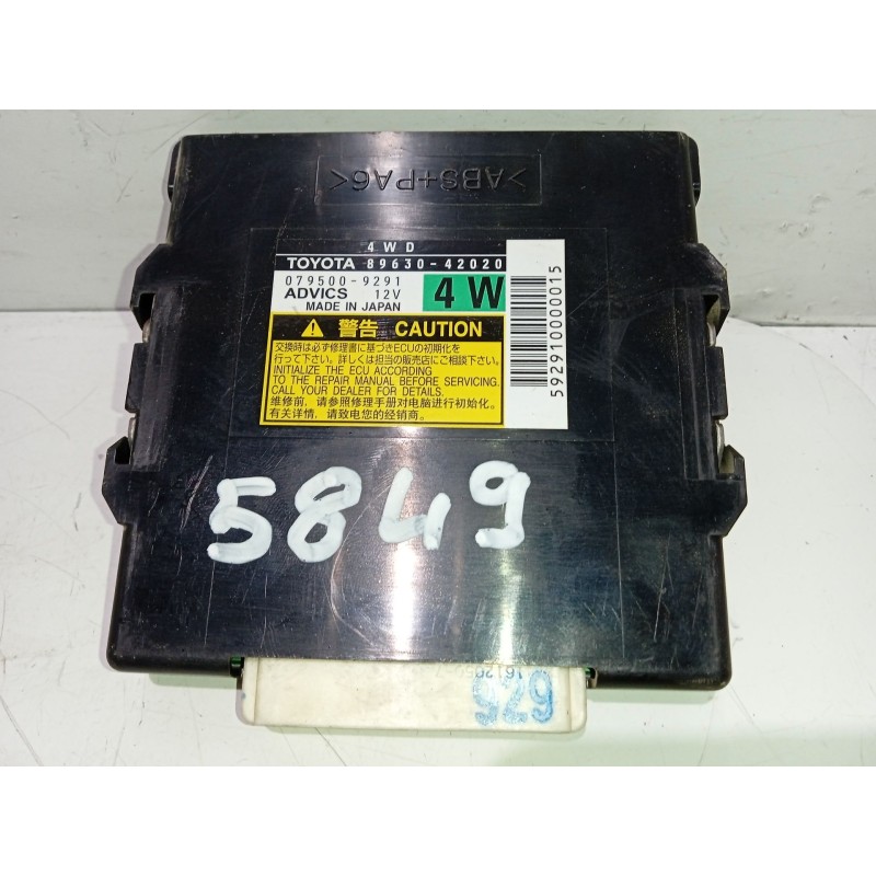 Recambio de modulo electronico para toyota rav 4 iii (_a3_) 2.2 d 4wd (ala30_) referencia OEM IAM 8963042020  