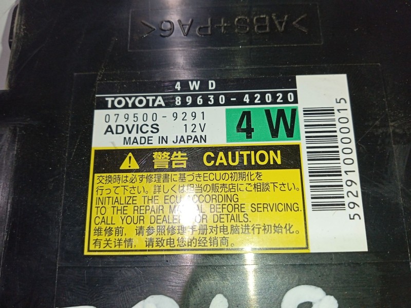 Recambio de modulo electronico para toyota rav 4 iii (_a3_) 2.2 d 4wd (ala30_) referencia OEM IAM 8963042020  