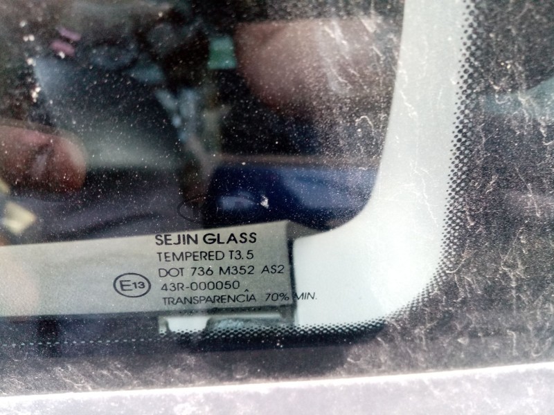 Recambio de luna custodia trasera derecha para kia cee´d referencia OEM IAM DOT736M352AS2  