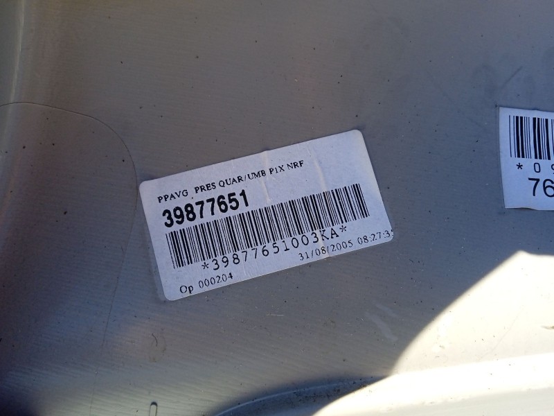 Recambio de guarnecido puerta delantera izquierda para volvo s40 ii (544) 2.0 d referencia OEM IAM 30767393 39866802 39877651