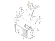 Recambio de tubos aire acondicionado para audi a3 (8l1) 1.9 tdi referencia OEM IAM 1J2820741D  