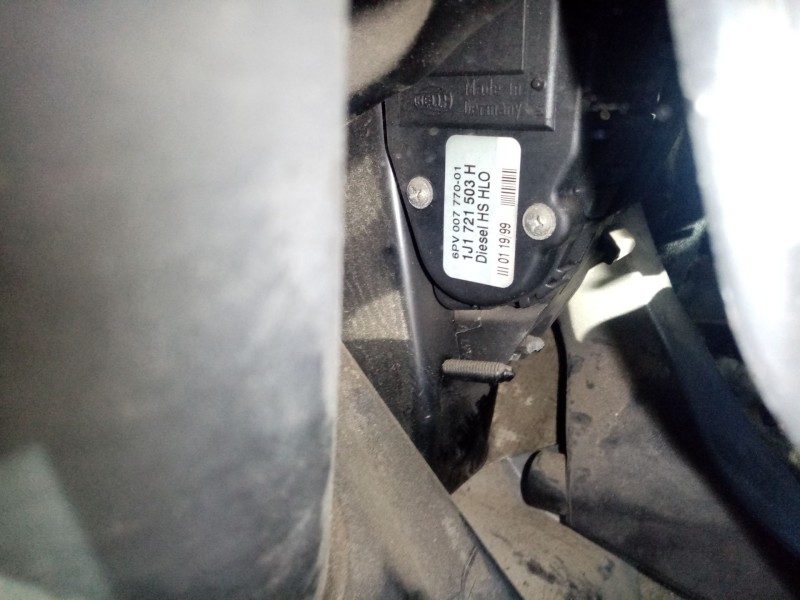 Recambio de pedal acelerador para audi a3 (8l1) 1.9 tdi referencia OEM IAM 1J1721510C  