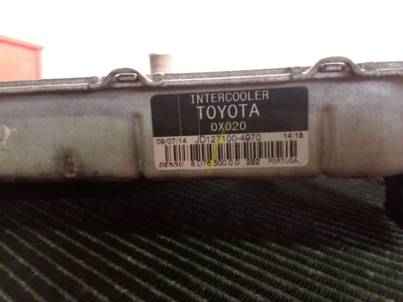 Recambio de intercooler para toyota verso (_r2_) 1.6 d4-d (war20_) referencia OEM IAM 179400X020  