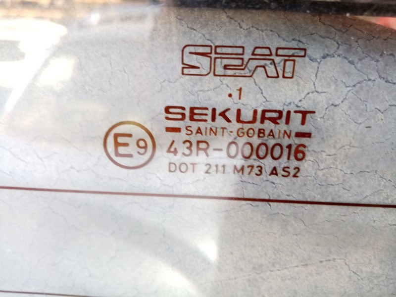 Recambio de luna trasera izquierda para seat terra (24) 1.4 d referencia OEM IAM   