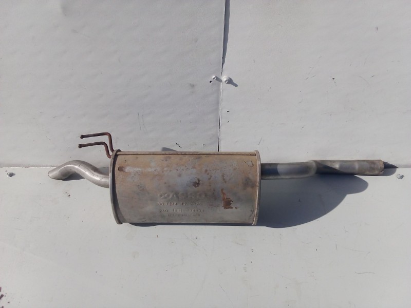 Recambio de tubo escape trasero para fiat punto berlina referencia OEM IAM 007344127076  