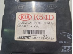 Recambio de modulo electronico para kia carnival ii (gq) 2.9 crdi referencia OEM IAM 0K54D67720   2