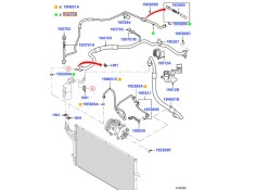 Recambio de tubos aire acondicionado para ford focus ii (da_, hcp, dp) 1.6 referencia OEM IAM 1491681  