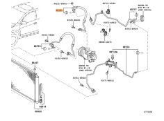 Recambio de tubos aire acondicionado para toyota rav 4 iii (_a3_) 2.2 d 4wd (ala30_) referencia OEM IAM 8870442210  