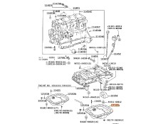 Recambio de carter para toyota corolla (_e12_) 2.0 d-4d (cde120_) referencia OEM IAM 1210227030  