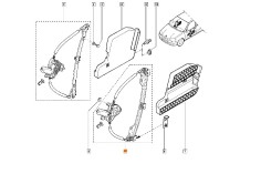 Recambio de elevalunas delantero izquierdo para renault clio ii (bb_, cb_) 1.2 (bb0a, bb0f, bb10, bb1k, bb28, bb2d, bb2h, cb0a,.