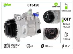 Recambio de compresor aire acondicionado para mercedes-benz clase c (w203) c 180 (203.035) referencia OEM IAM A0012302811 ACP230