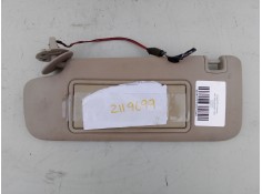 Recambio de parasol izquierdo para opel insignia berlina referencia OEM IAM    2